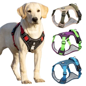 Reflective Tactical Dog Harness – Waterproof Oxford Cloth Vest for Medium & Large Breeds