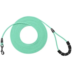 Waterproof PVC Dog Training Leash – Long Line 5‑30 ft for Beach, Yard & Outdoor Play
