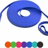 Waterproof PVC Dog Leash – Long Line 3 m/5 m/10 m/15 m for Small to Large Dogs