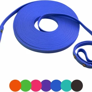 Waterproof PVC Dog Leash – Long Line 3 m/5 m/10 m/15 m for Small to Large Dogs